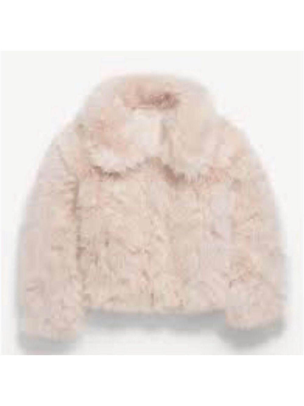 Old Navy Girls’ Mountain Faux Fur Quiet Luxury Princess Coat NWOT 10/12